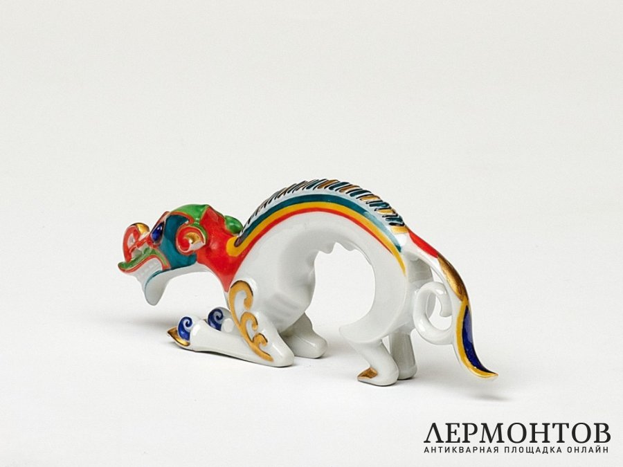 Статуэтка «Носорог». Фарфор, Rosenthal, Германия