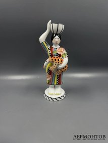 Подсвечник-статуэтка «Ipanema» из серии «Benedict & Friends». Фарфор, роспись, Villeroy & Boch, художница R. Benedikt, Китай