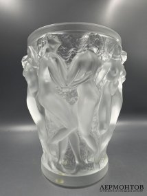Ваза «Вакханки», выпуск 1000 экземпляров. Хрусталь, Lalique, Франция