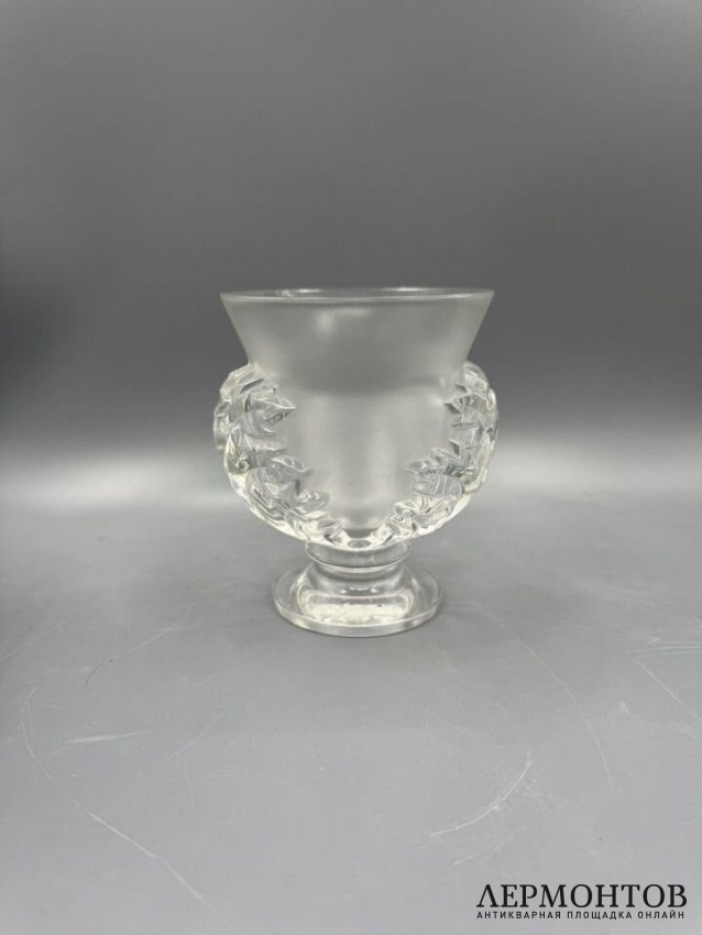Ваза «Saint Cloud». Хрусталь, Lalique, Франция, 20 век