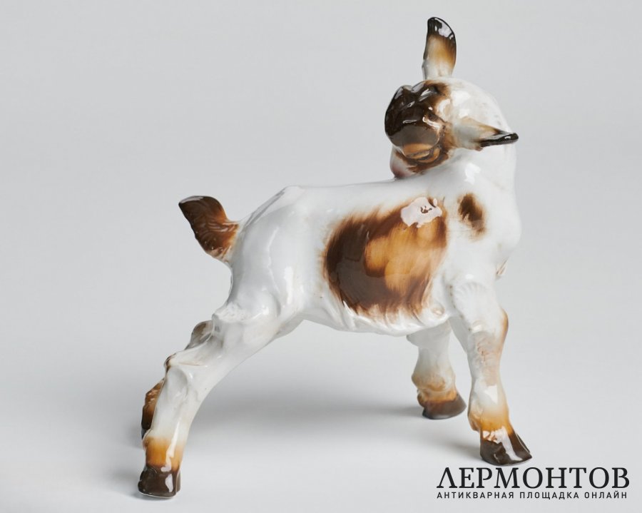 Статуэтка «Козленок». Фарфор, Rosenthal, Германия