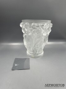 Ваза «Вакханки», выпуск 1000 экземпляров. Хрусталь, Lalique, Франция