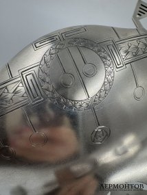 Ваза-фруктовница в стиле модерн. Серебро 84 пробы, 13-я артель, Россия, 1908–1917 годы