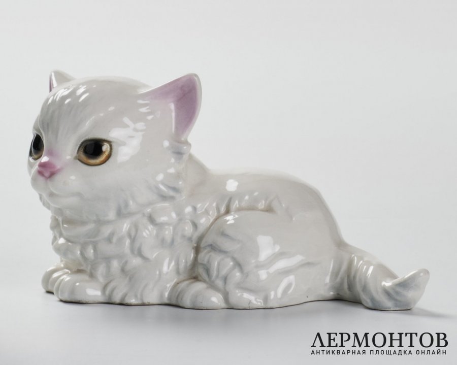 Статуэтка «Котёнок». Керамика, Goebel, Германия, 1979–1990 годы