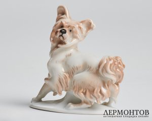 Статуэтка «Скай терьер». Фарфор, Rosenthal, Германия