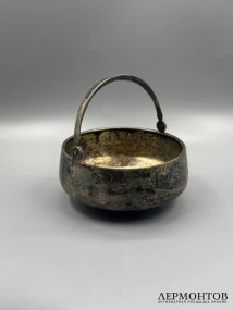 Ваза-конфетница в стиле модерн. Серебро 84 пробы, Россия, 1899–1908 годы