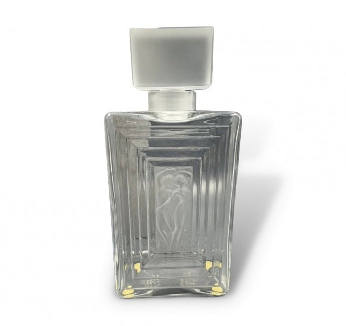 Флакон для духов «Duncan» в стиле ар-деко. Хрусталь, Lalique, Франция
