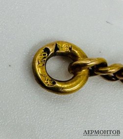Цепочка. Золото 56 пробы, Россия, начало 20 века