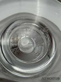 Флакон-штоф в виде цветка. Хрусталь, Lalique, Франция, 2-я половина 20 века