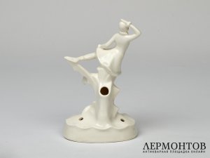 Статуэтка «Фигуристка Соня Хени». Фарфор, Goebel, Германия, 1935–1949 годы