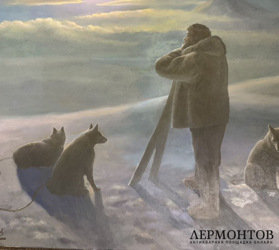 Картина «Северный полюс». Холст, масло, А. Ковалёв, Россия, 2010 год