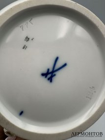 Кофейник «Индийская живопись». Фарфор, роспись, Meissen, Германия, 2-я половина 20 века