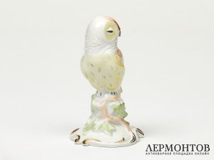Статуэтка «Сова». Фарфор, Rosenthal, Германия, 1927 год