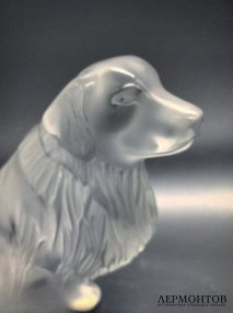 Статуэтка «Ретривер». Хрусталь, Lalique, Франция