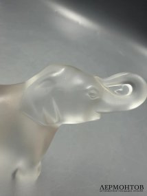 Статуэтка «Слонёнок». Хрусталь, Lalique, Франция