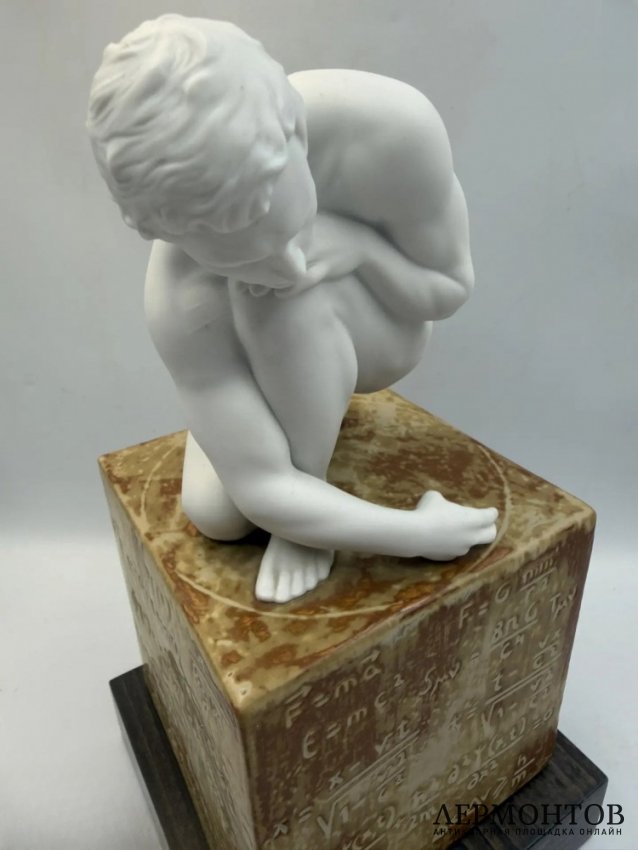 Статуэтка «Scientia» («Знания»). Бисквит, Lladro, скульптор Ernest Massuet, Испания