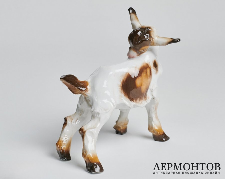Статуэтка «Козленок». Фарфор, Rosenthal, Германия