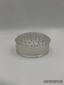 Пудреница «Cactus». Хрусталь, эмаль, Lalique, Франция