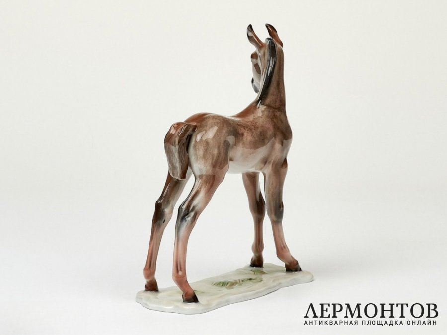 Статуэтка «Жеребенок». Фарфор, Rosenthal, Германия, 1966 год
