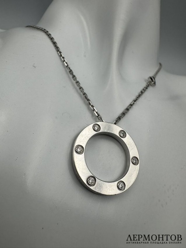 Колье «Love» с бриллиантами. Cartier