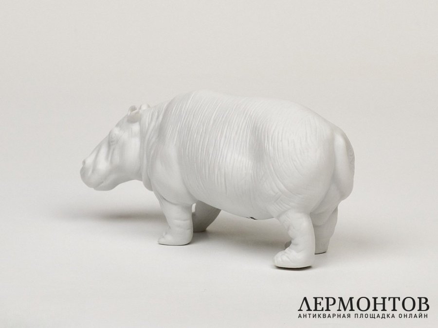 Статуэтка «Бегемот». Фарфор, Rosenthal, Германия, конец XX века