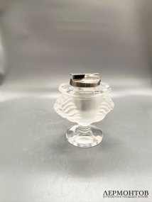 Зажигалка «Лев». Хрусталь, Lalique, Франция, 20 век