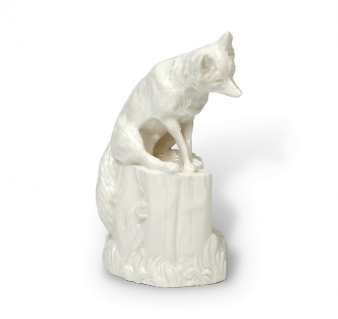 Статуэтка «Лиса». Фарфор, Nymphenburg, Германия, 1976–1996 годы