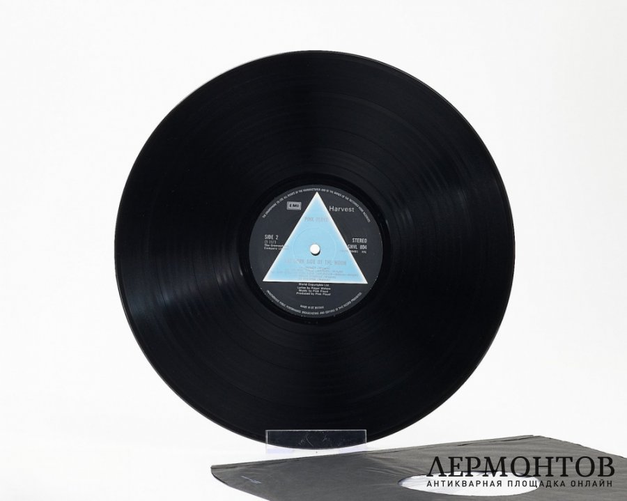 Пластинка Pink Floyd «The Dark Side of the Moon». Первое британское издание, Harvest, Великобритания, 1973 год