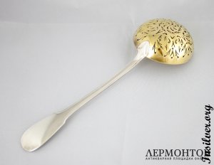 Ложка для сахарной пудры. Lapparra et Gabriel. Серебро 950. Франция