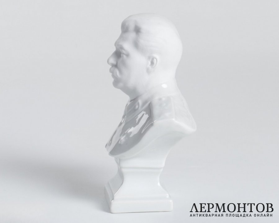 Бюст «Сталин». Фарфор, Herend, Венгрия