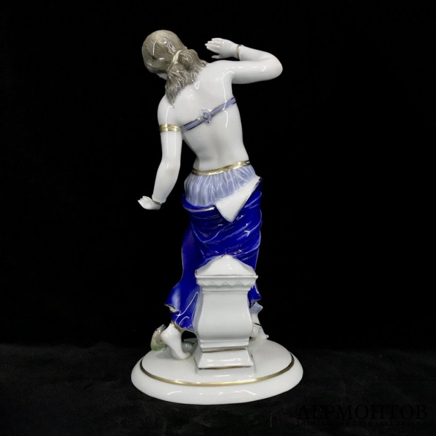 Статуэтка «Танцовщица со змеёй». Фарфор, Rosenthal, Германия, 1926 год