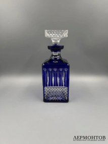 Штоф из коллекции «Xenia». Цветной хрусталь, Faberge, современная работа