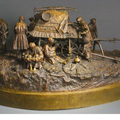 Л.В. Позен. Скульптура о судьбе народа