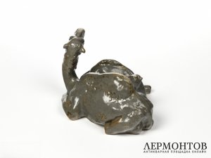 Статуэтка «Верблюды». Фарфор, Royal Dux, Чехословакия, 1950 год