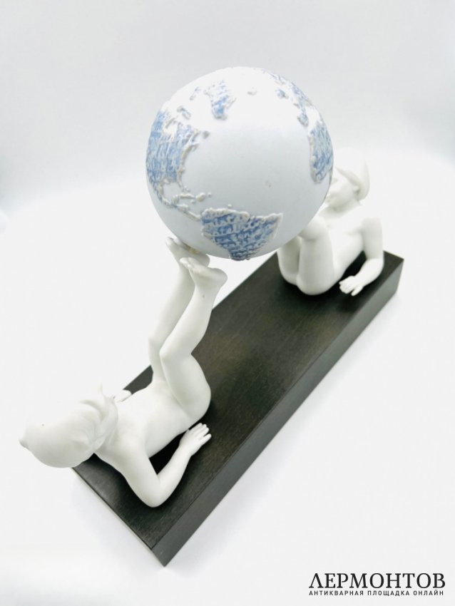 Статуэтка «Братство». Фарфор, роспись, Lladro, Испания, современная работа