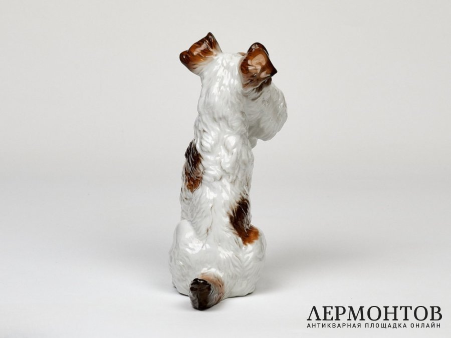 Статуэтка «Скотч терьер». Фарфор, Rosenthal, Германия, 1952 год