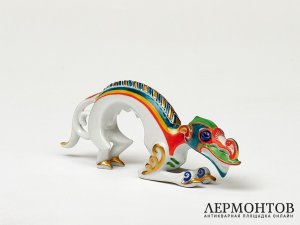 Статуэтка «Носорог». Фарфор, Rosenthal, Германия