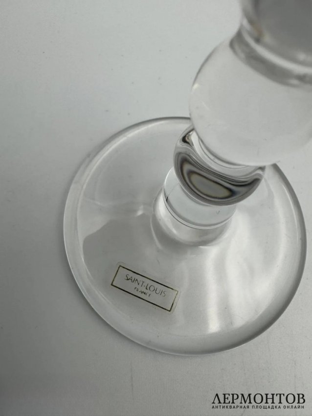 Бокал «Bubbles», медовый. Хрусталь, Saint-Louis, Франция, 1992 год
