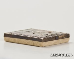 Икона дорожная «Архангел Михаил». Серебро, современная работа