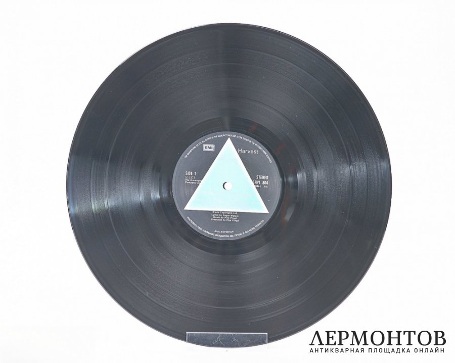 Пластинка Pink Floyd «The Dark Side of the Moon». Первое британское издание, Harvest, Великобритания, 1973 год