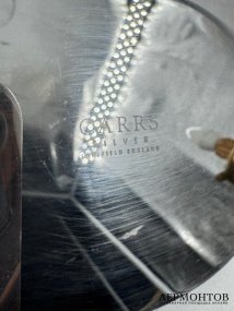 Лопатка и нож для торта. Серебро 925 пробы, Carrs, Великобритания, 20 век