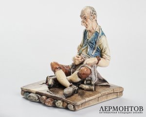 Статуэтка «Портной». Керамика, Naturecraft England, Англия
