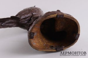 Скульптура Фазан. Франция, Париж, автор модели Bureau, 2 пол.19 века. Бронза.