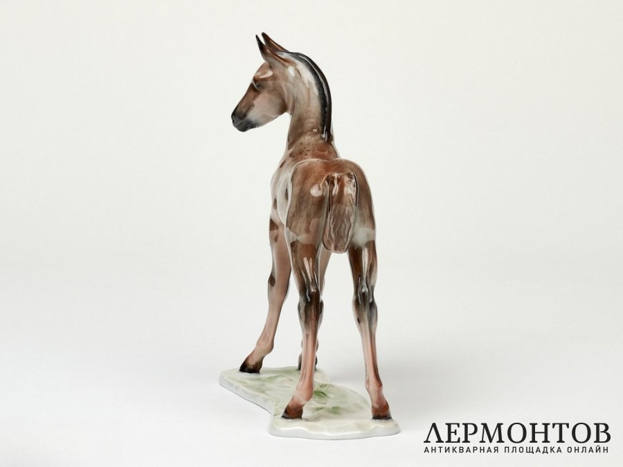 Статуэтка «Жеребенок». Фарфор, Rosenthal, Германия, 1966 год