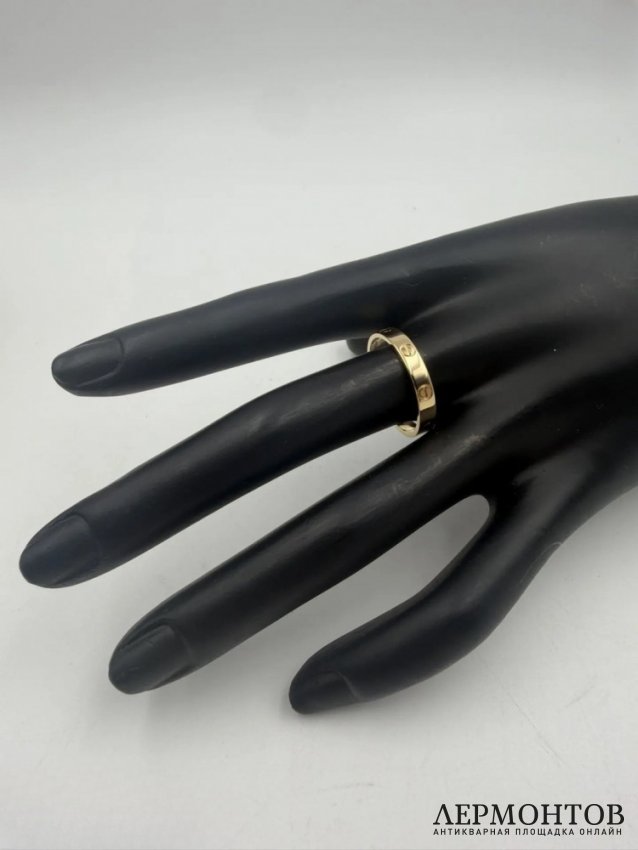 Кольцо «Love». Жёлтое золото 750 пробы, Cartier