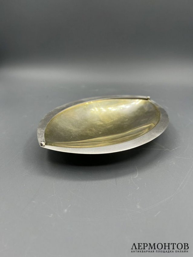 Лимонница. Серебро 875 пробы, Таллинский ювелирный завод, СССР, 1966 год