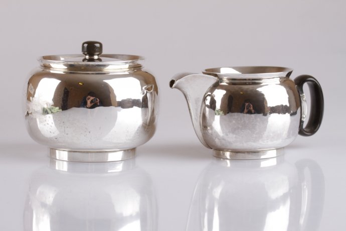 Чайный набор Hansen. Серебро 925. Дания