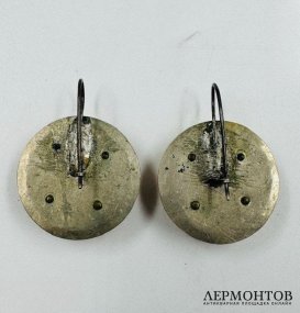 Серьги. Янтарь, СССР, 2-я половина 20 века