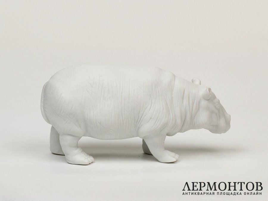 Статуэтка «Бегемот». Фарфор, Rosenthal, Германия, конец XX века