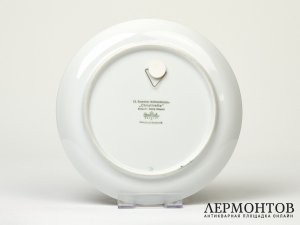 Тарелка настенная «Рождество во Франконии 1972». Фарфор, Rosenthal, Германия